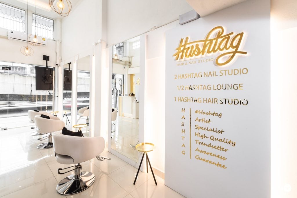 review hashtag hair & nail studio