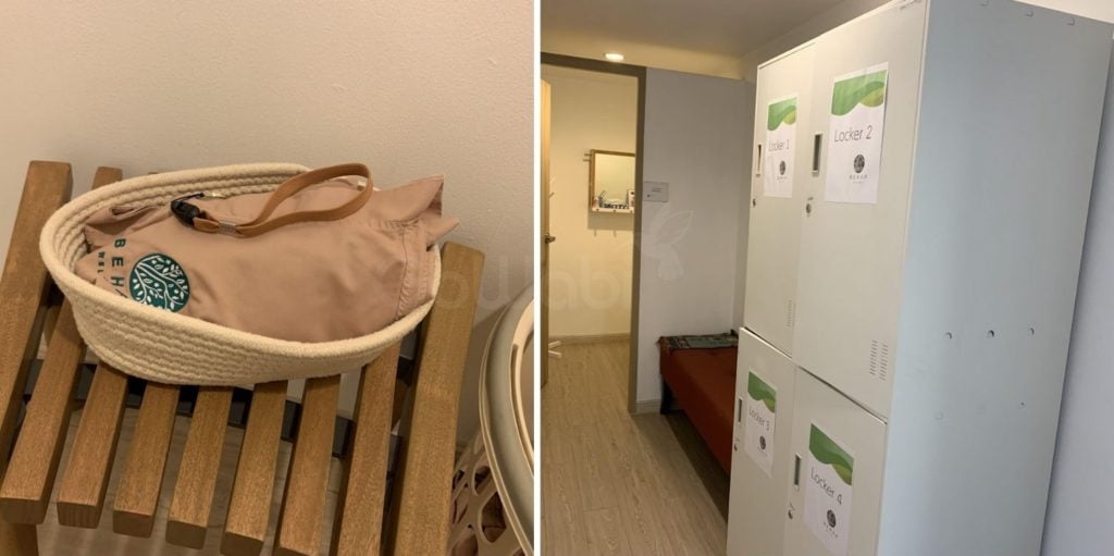 behap wellness clinic locker room