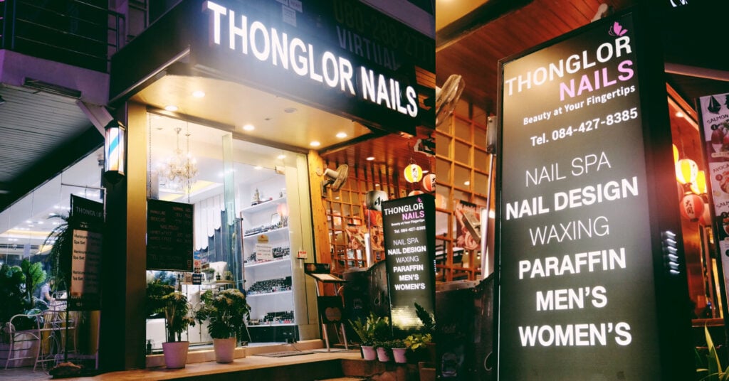 Thonglor Nails - [Review] รีวิว Onsen Spa + Gel Nails Polish (Hands & Feet) เล็บสวยสไตล์เกาหลี + สปาออนเซนลาเวนเดอร์สุดฟิน