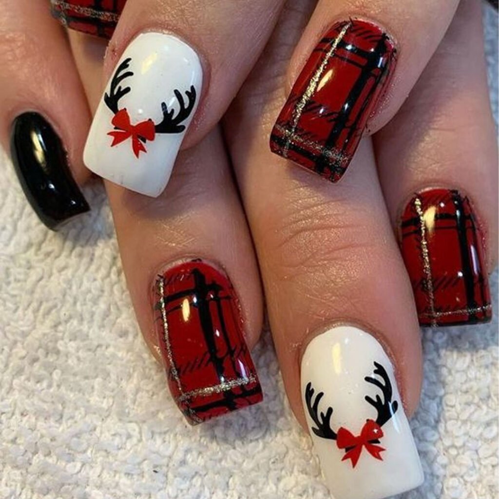 ไอเดียแต่งเล็บวันคริสมาสต์ - Christmas Nail Idea 2020