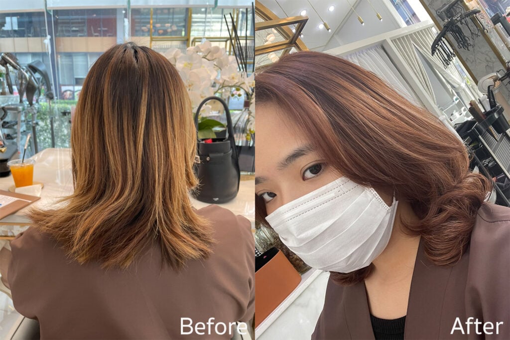 Salon Beau - [REVIEW] ทำสีผมสวยเก๋ ไม่แห้งเสีย