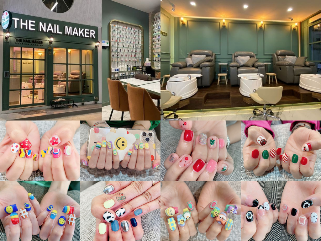 ทำเล็บ ต่อขนตา ร้าน the nail maker