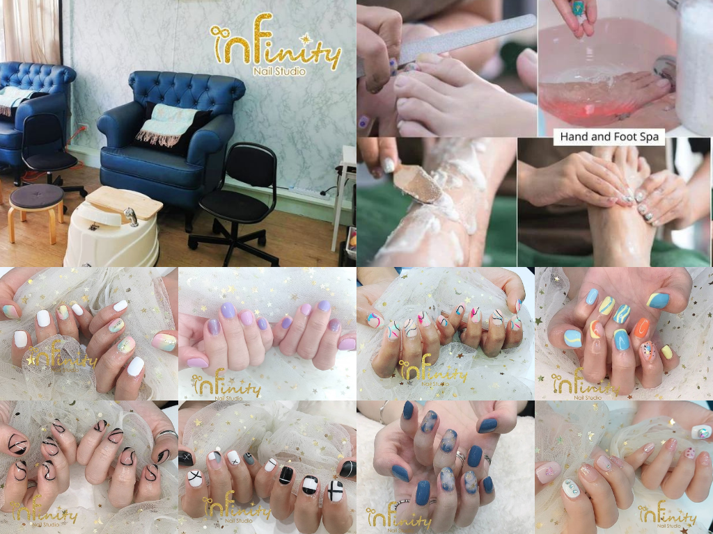 ร้านทำเล็บยอดนิยม infinity nail studio