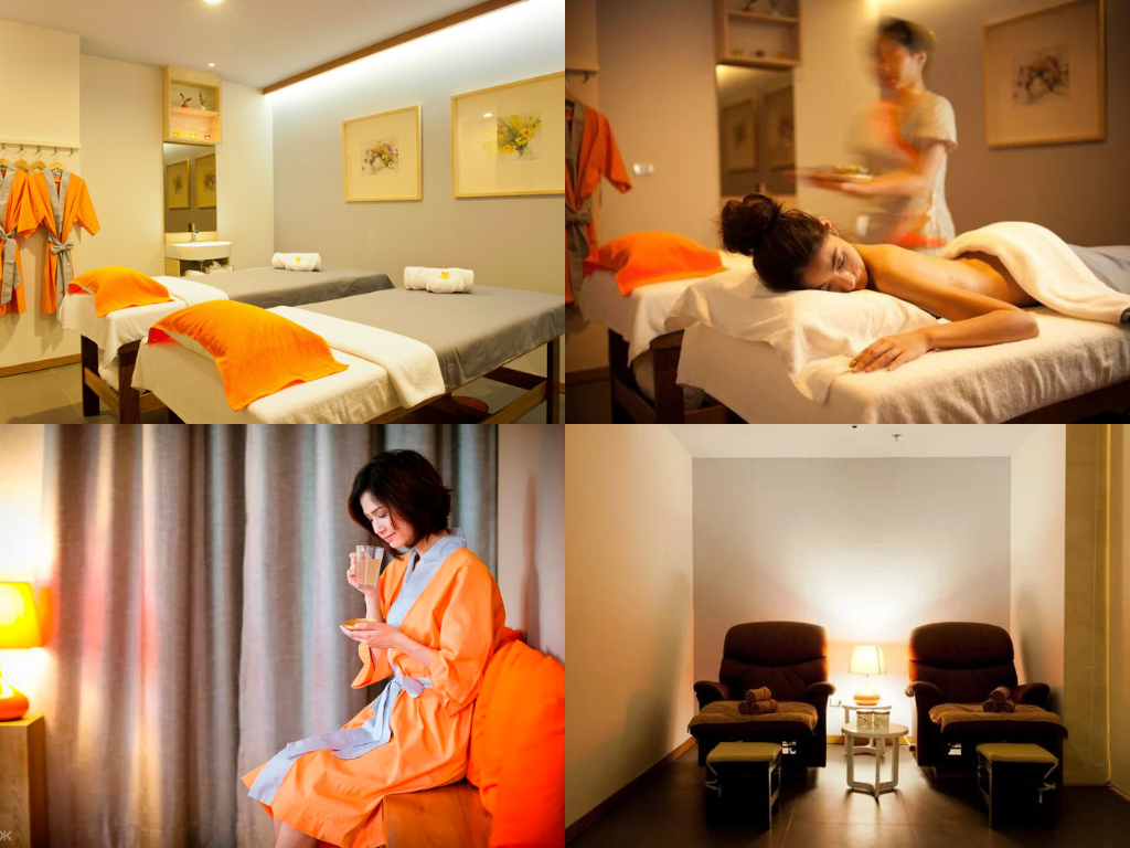 นวดสปาร้าน Mandarin Ginger Spa