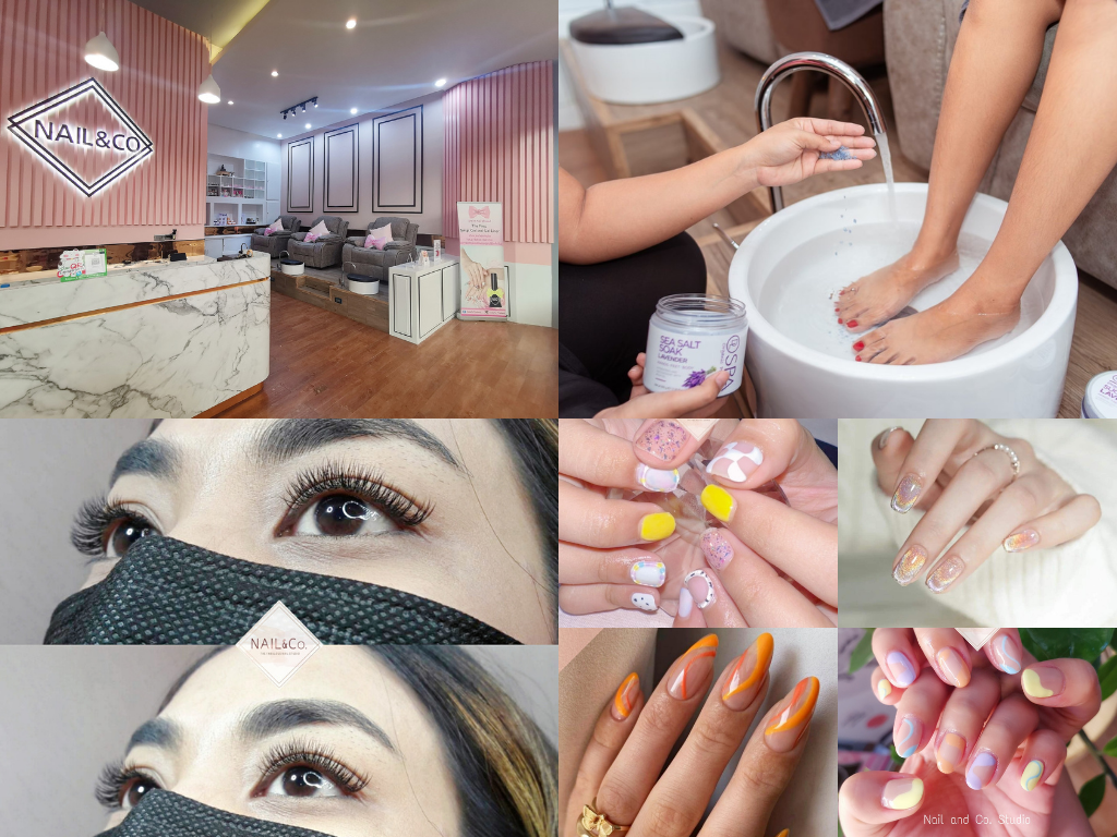 ทำเล็บ ต่อขนตาร้าน nail&co