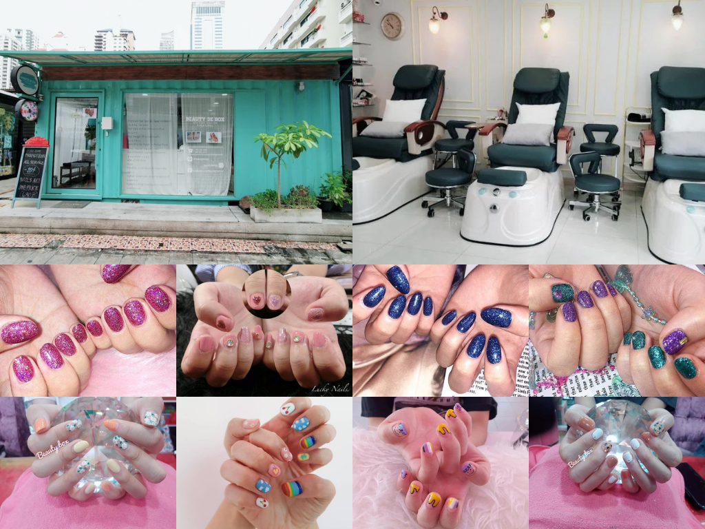 ร้านทำเล็บยอดนิยม beauty de box