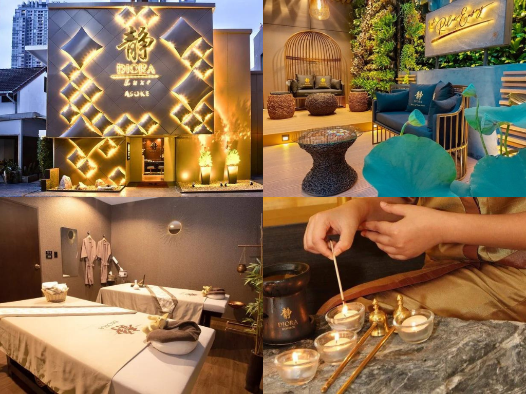 นวดสปาร้าน diora luxe asoke