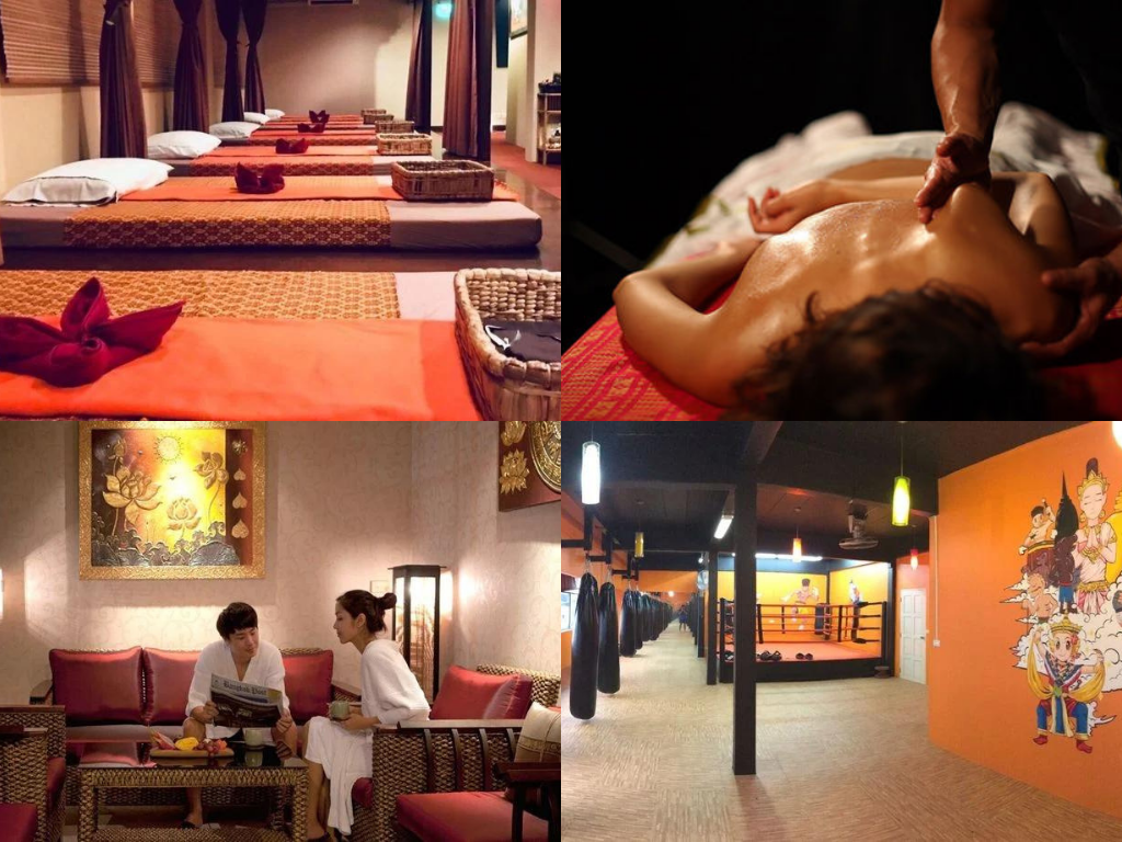 นวดสปาร้าน Laks Thai Massage 古法按摩 抓龍筋マッサージ