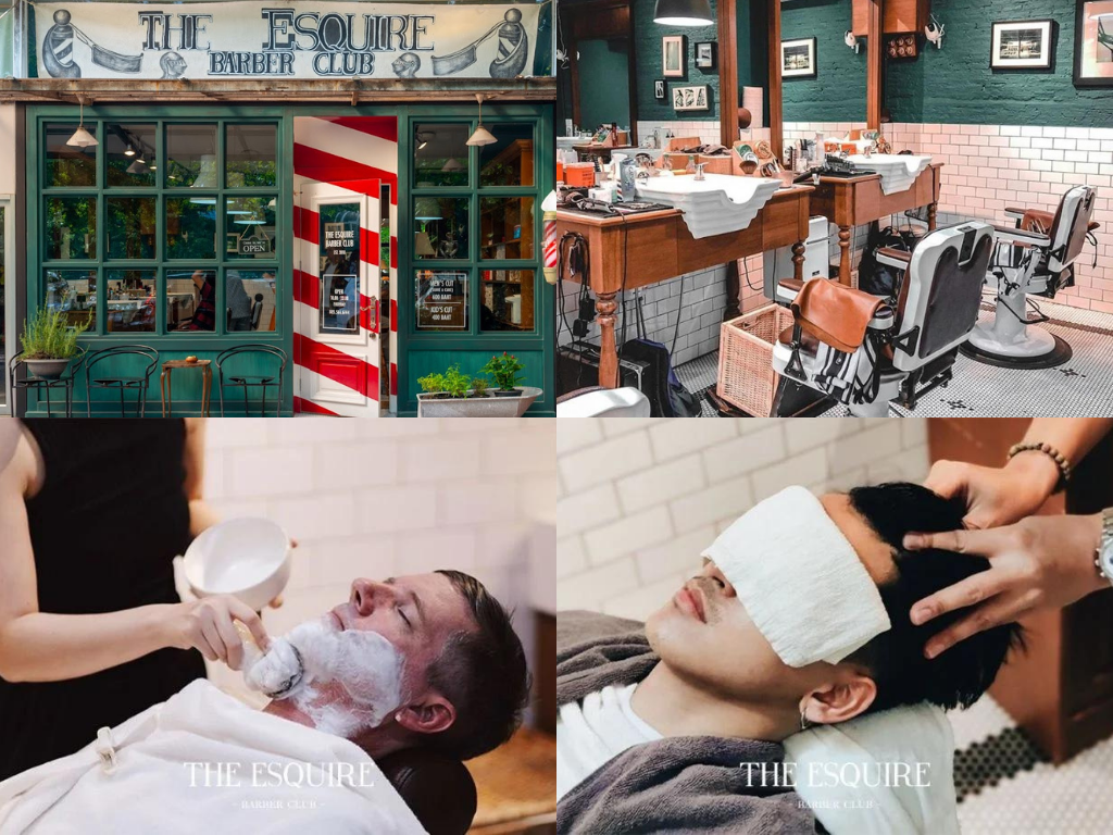 ร้านตัดผมชาย The Esquire Barber Club (Ekkamai 10)