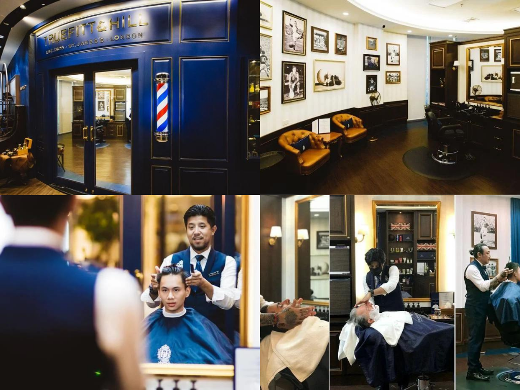 ร้านตัดผมชาย Truefitt & Hill (Gaysorn Village Branch)