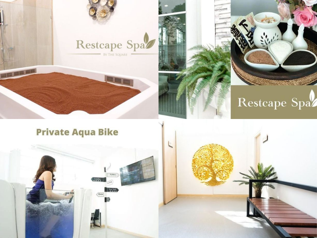 นวดสปาร้าน Restcape SPA by The Square