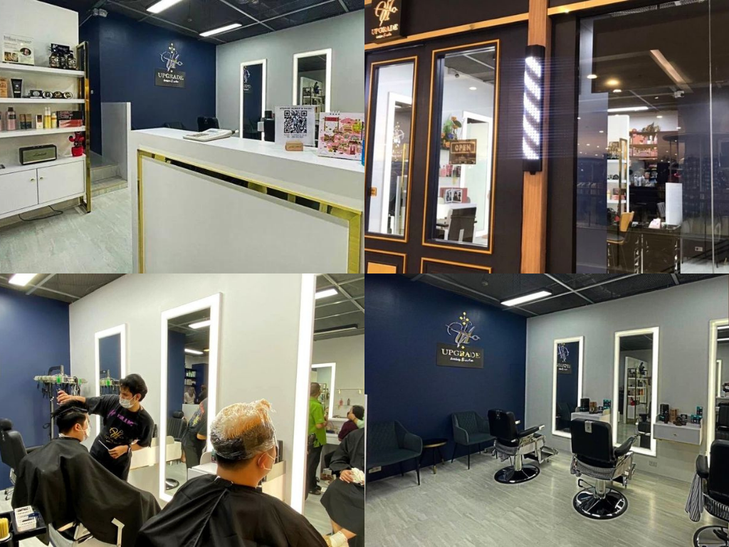 ร้านตัดผมชาย Upgrade Barber&Salon