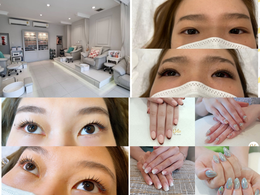 ร้านต่อขนตา ลิฟติ้งขนตา ขนคิ้วร้าน Dolce Nail Salon
