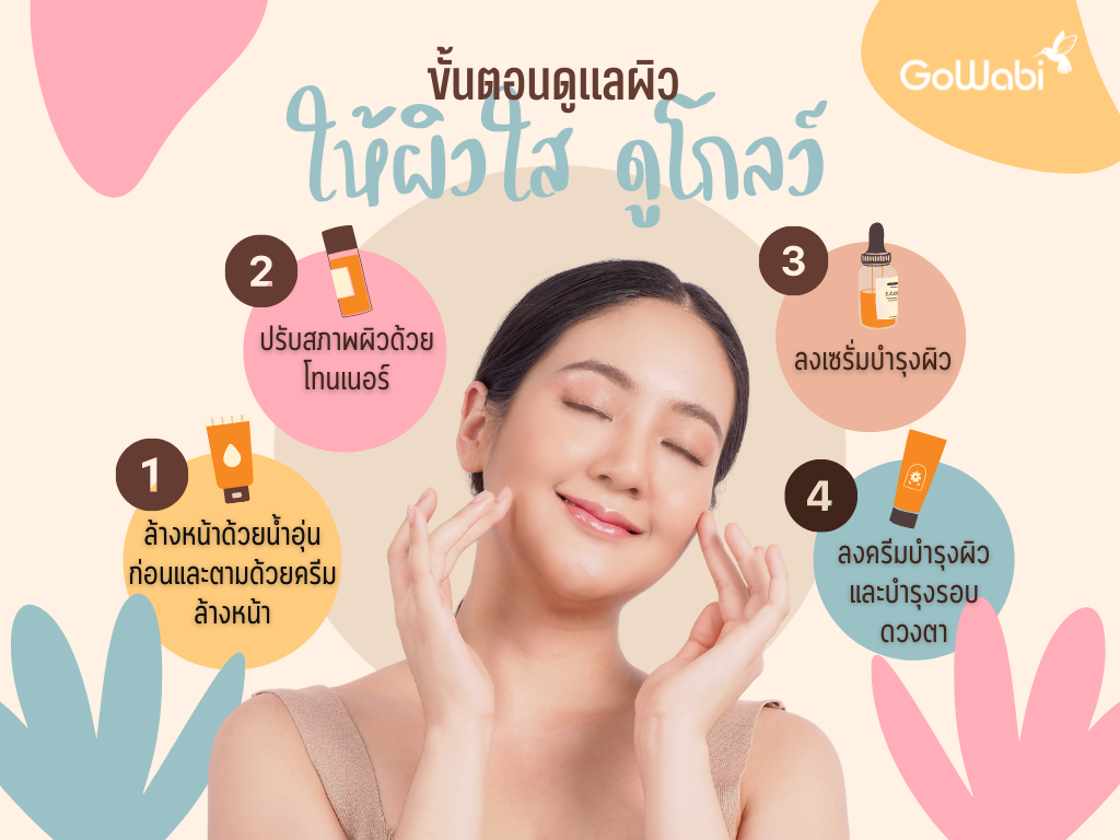 เคล็ดลับหน้าใส ใส่ใจในขั้นตอนการล้างหน้า