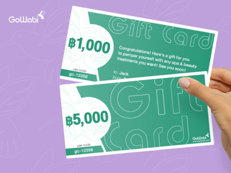 ของขวัญสำหรับคนยุคใหม่ GoWabi Gift Voucher ถูกใจผู้ให้ ตามใจผู้รับ