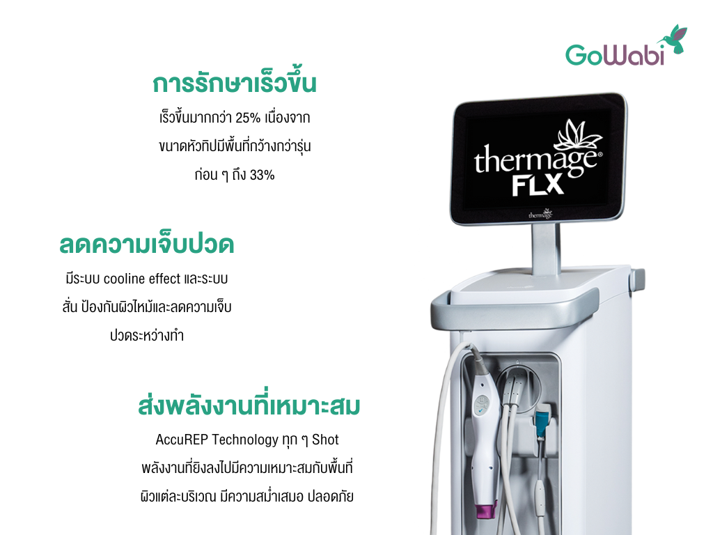 จุดเด่น thermage FLX