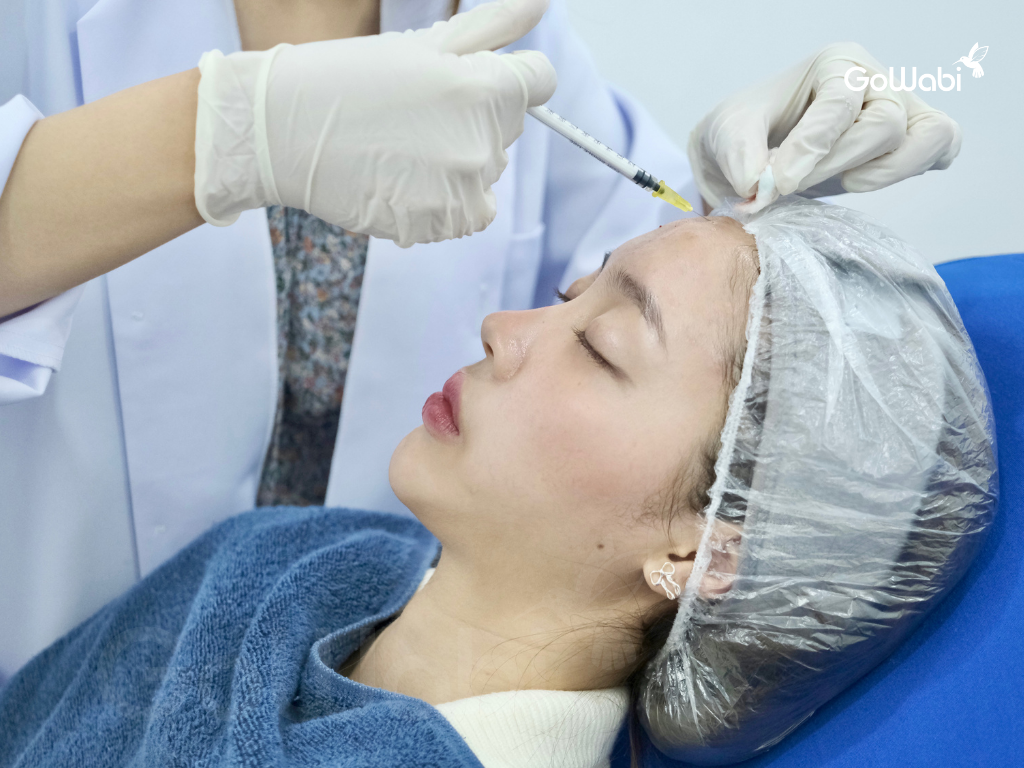 รีวิว Arix Clinic ระหว่างฉีดโบท็อกซ์