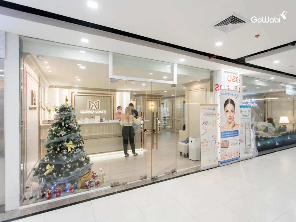 Matrix clinic รีวิวบรรยากาศนอกร้าน
