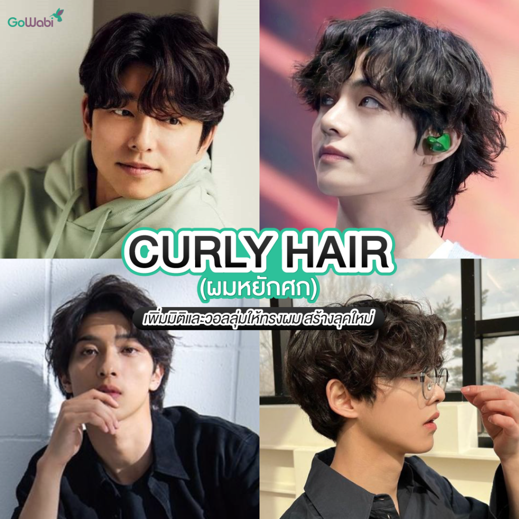 ทรงผมผู้ขาย 2024 curly hair