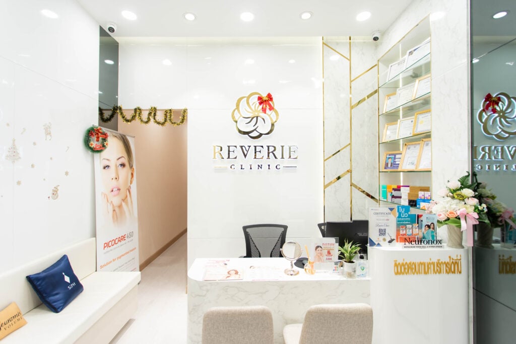 reverie clinic รีวิวบรรยากาศในร้าน