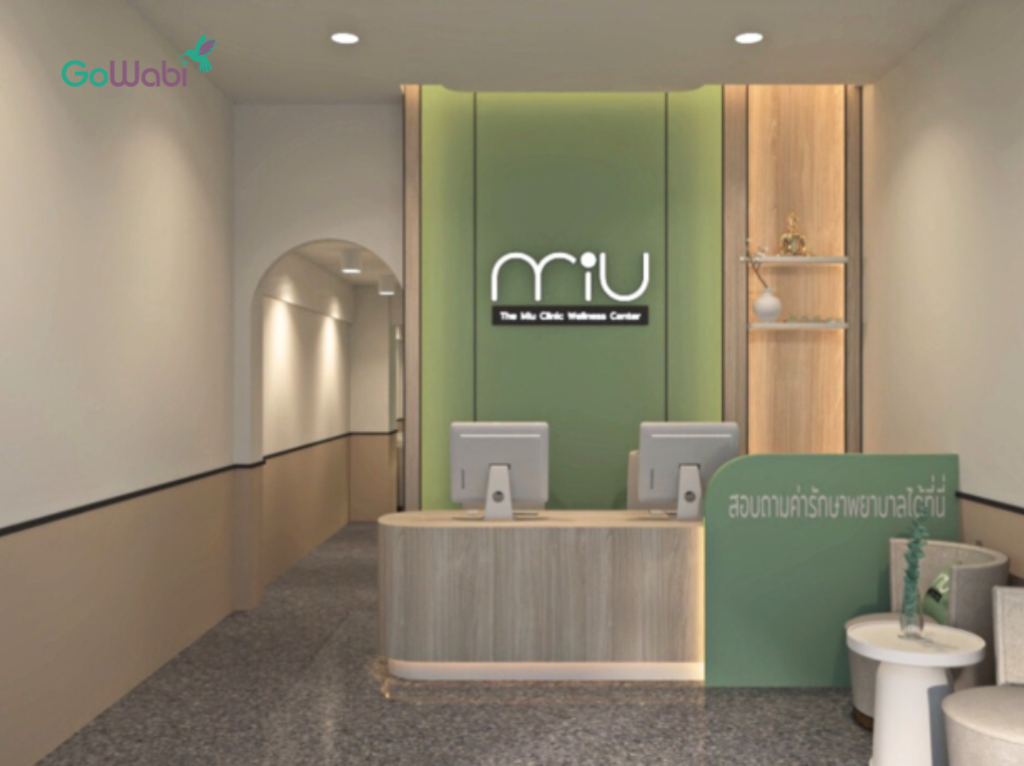 The Miu Clinic บรรยากาศร้านตกแต่งสวยมาก