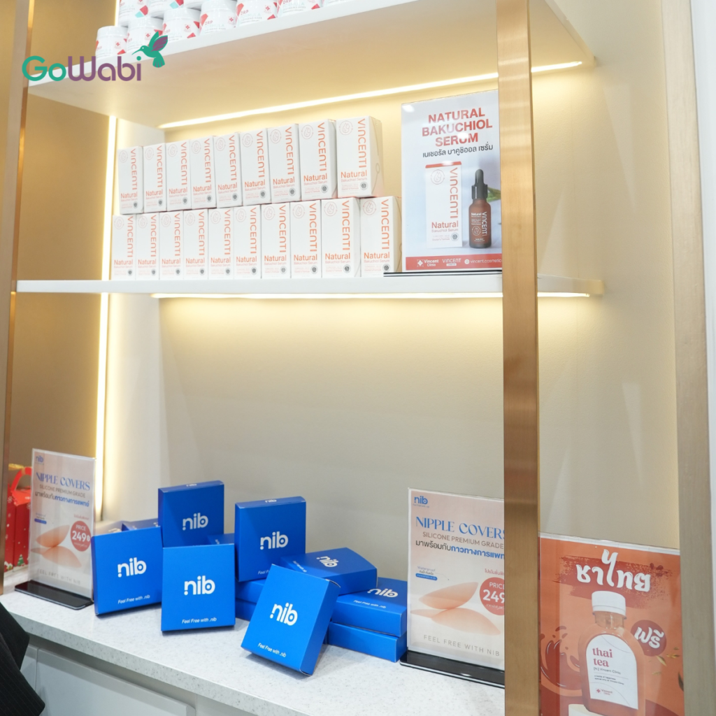 ภายในร้าน Vincent Clinic รีวิวทำตาสองชั้น