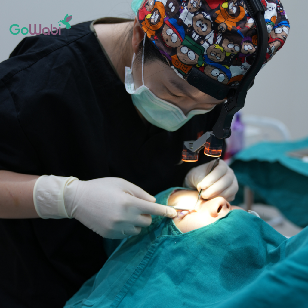 ระหว่างทำ Vincent Clinic รีวิวทำตาสองชั้น