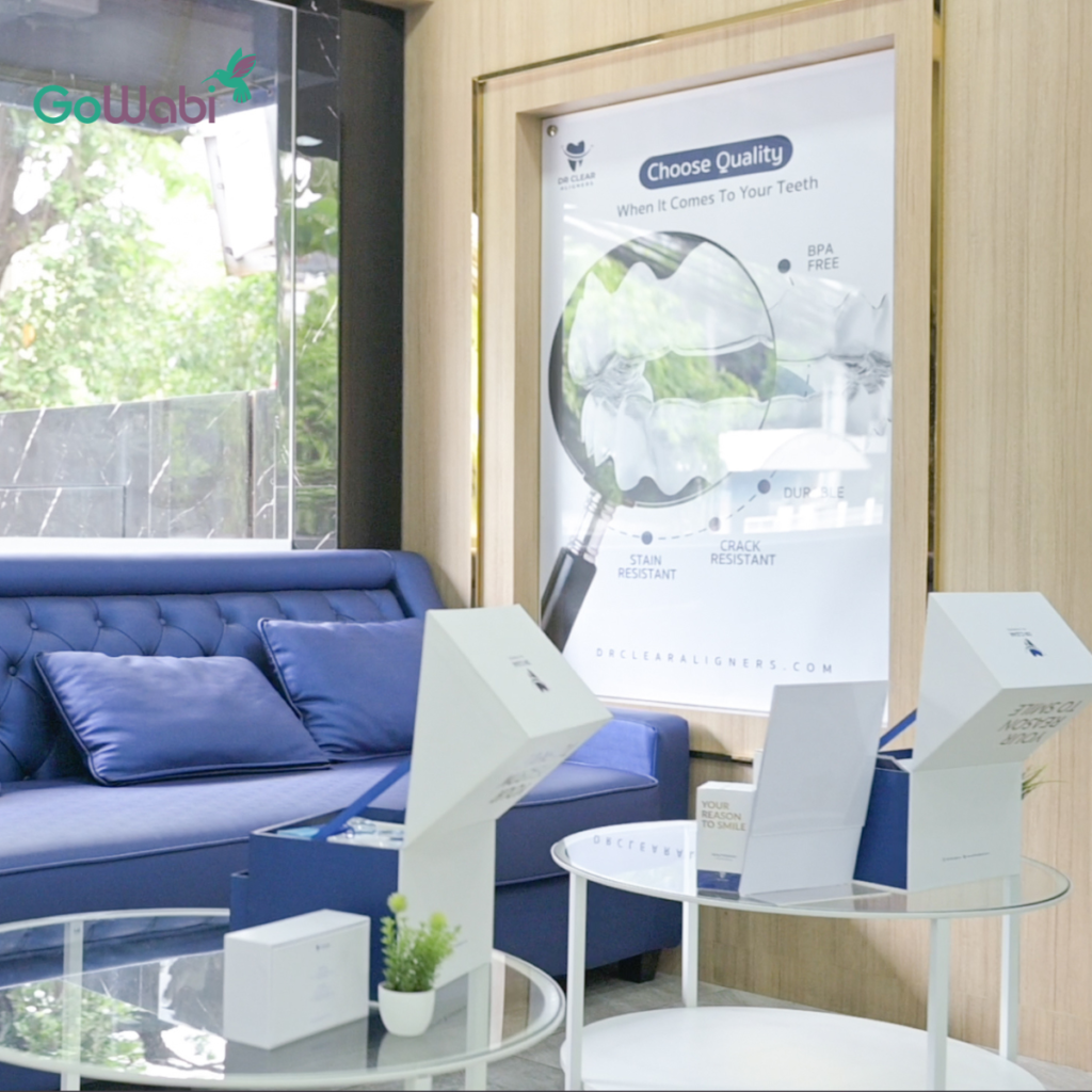 DCA Dental clinic รีวิวที่นั่งพักภายในคลินิก