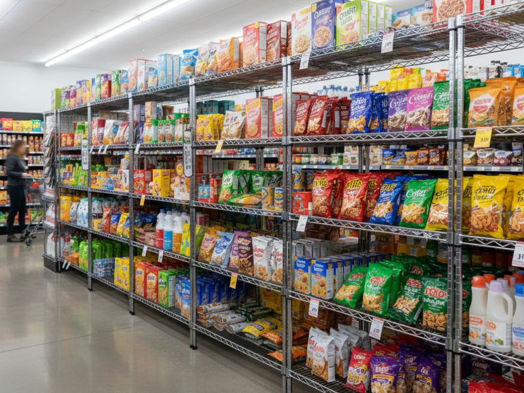 อุปกรณ์จำเป็นสำหรับเปิดร้านใหม่ ชั้นวางสินค้า