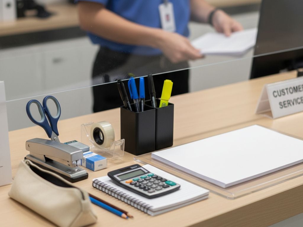 อุปกรณ์จำเป็นสำหรับเปิดร้านใหม่ อุปกรณ์สำนักงานเบ็ดเตล็ด