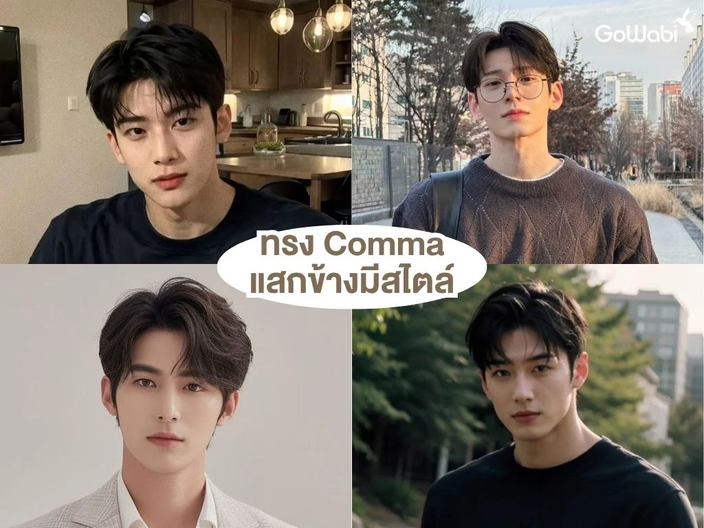 ทรงผมชายเท่ๆ ทรง comma