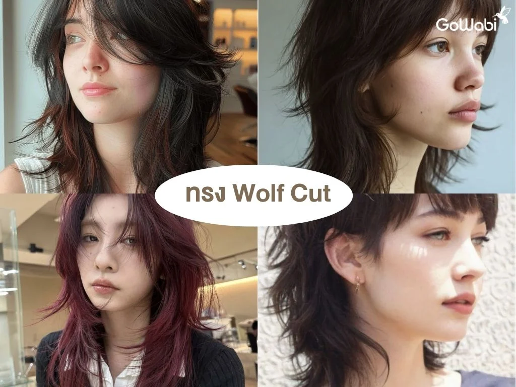 ทรงผมผู้หญิงสุดเท่ wolf cut