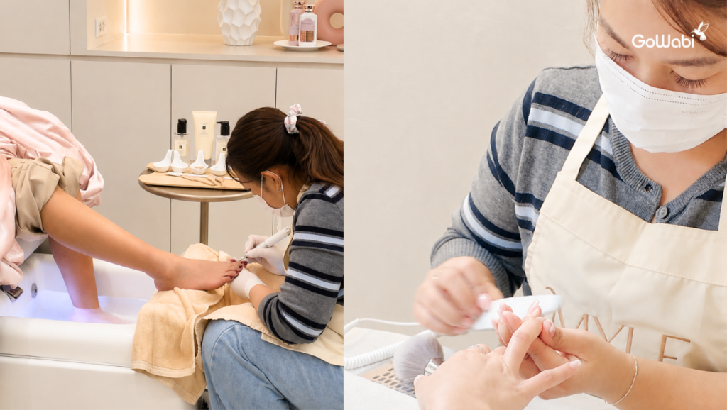 MYLE Beauty Bar บริการทำเล็บ