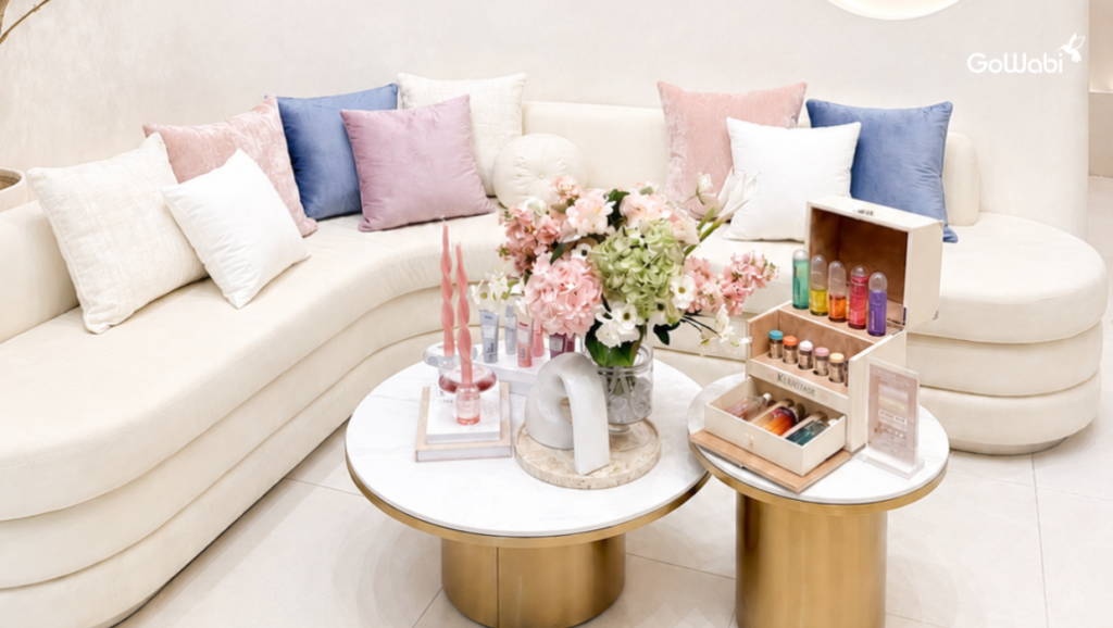 MYLE Beauty Bar บรรยากาศในร้าน